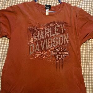 Harley-Davidson Brick Red Graphic Tee